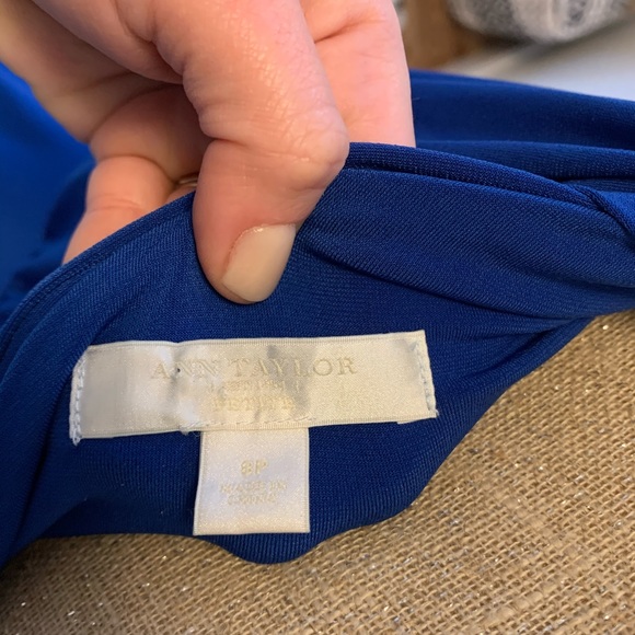 Blue One Shoulder Formal Dress - Picture 3 of 3